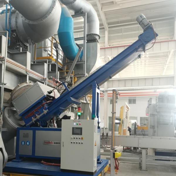 In Furnace Aluminium Refining Furnace Side Wall Rotary 0~99min Degassing Time For Aluminium Smelting