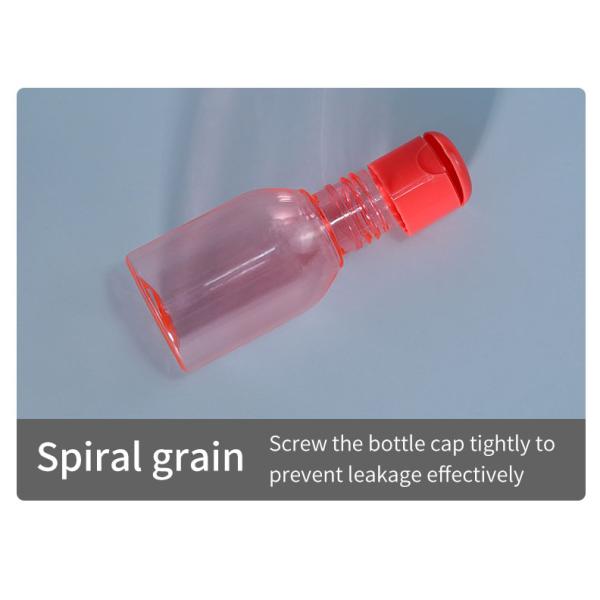 Customized 60ml PET Bottle Cosmetic Lotion Empty Bottles Screen Printing For Cosmetic Products