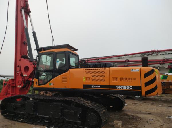 2016 Second Hand Construction Piling Machinery Shacman SR150 In Stock Refurbished