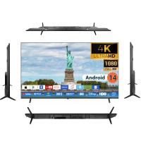 32/43/50 pouces sans cadre Android 12 Bluetooth Smart TV 4K LED