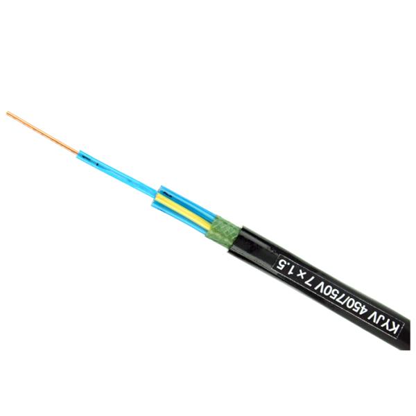 PVC Insulation / PVC Sheath 450/750V Control Cable With Metal Screen Optional