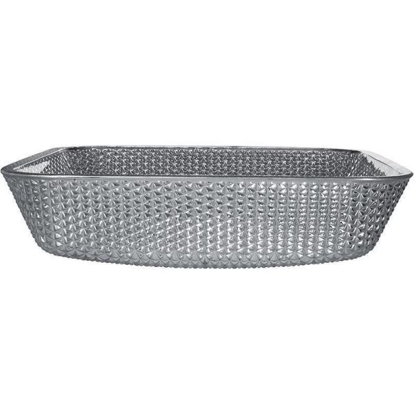 Shinning Square Countertop Bathroom Sink Chromed Electroplated Coloured Wash Hand Basins