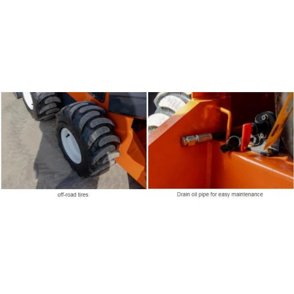 O modelo o mais atrasado Mini Skid Steer Loader Hydraulic Mini Loader diesel 13.5hp 10.1kw