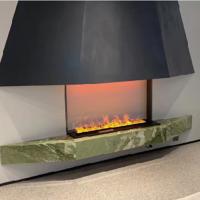 3D Atomization LED Chaminé Elétrico Simulação Chama Chaminé de vapor de água