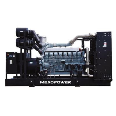 Baixo ruído 480KW 600KVA Mitsubishi S6R-PTA Motor a diesel em saída de três fases AC