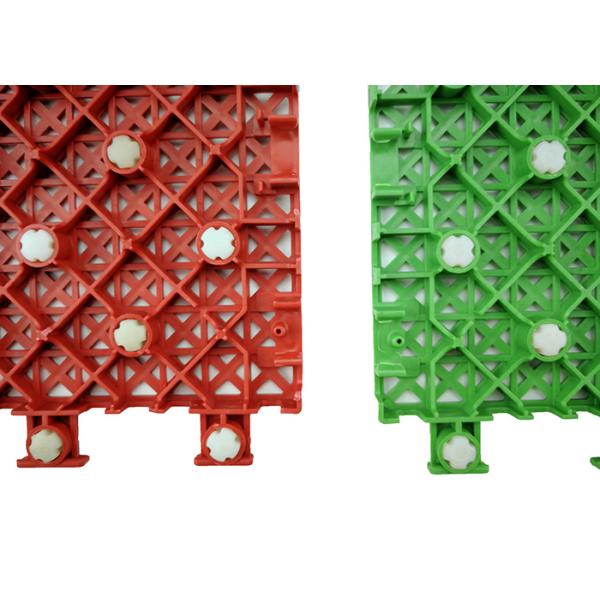 Indoor Multi Purpose Sports Flooring , Anti Fade Outdoor Sports Flooring