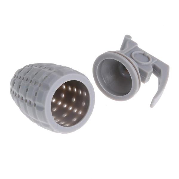 Funny Unique Customized Colour Cool Hand Grenades Shape Silicon Silicone Tea Bag Strainer Infuser Tea Ball