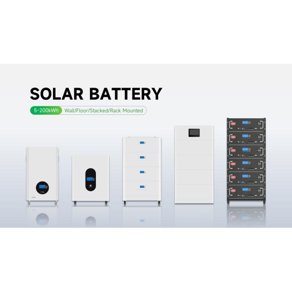 Производительность 48V/51.2V 100Ah 5KW 10KW 20KW солнечная батарея с 10 и RS485 связи