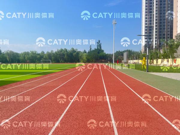 Durable Jogging Track Material Slightly-Foamed Rubber Roll Waterproof Synthetic Rubber Surface
