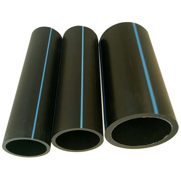 Corrosion Resistant HDPE Water Supply Pipes For Customized Plastic Water Supply Pipe Black Hdpe Pipes