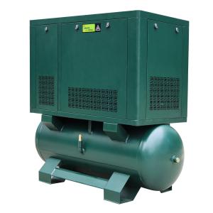 El laser que cortaba la barra de 22KW 30Hp 30 integró el compresor de aire del tornillo 4in1