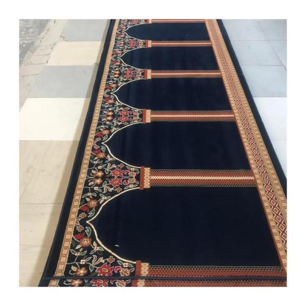 100% Polypropylene Mosque Carpet Roll for Wall to Wall Prayer in Mosque Decoration