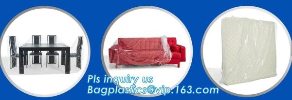 Chair Cover Mattress Moving Bag Furniture Cover, Disposable & Waterproof Plastic mattress cover with Mattress protectors