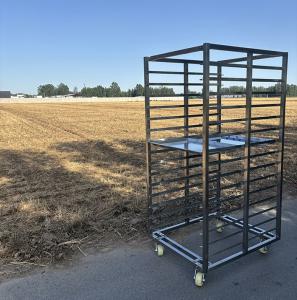 Stainless Steel Baking Tray Rack Cart 12 15 30 Layers