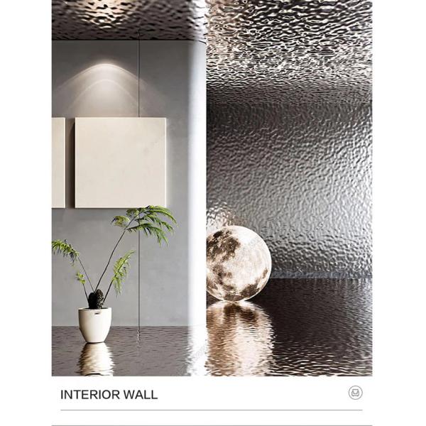 Внутренняя декоративная панель стены панели 3D пульсации воды ЛЮБИМЦА PVC