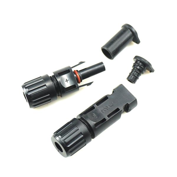 Waterproof IP67 Power MC4 Solar Panel Connectors 1000V Crimp Set Male Female