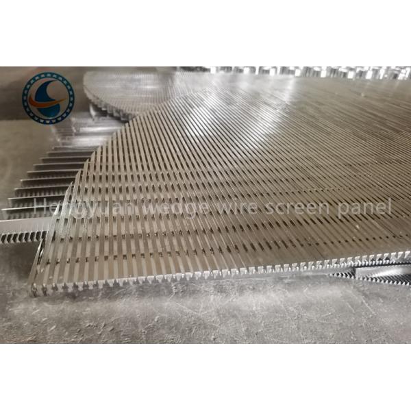 Ss 321 Johnson Wedge Wire Screen Flat For Petrochemical Engineering