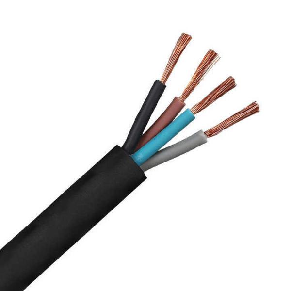 Customized 50mm2 Pure Copper Core Rubber Cable Electric Wire for Underwater Usage