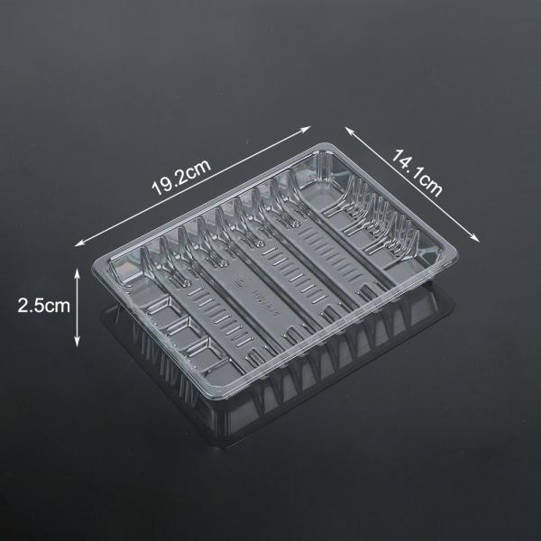 PET Plastic Packaging Tray For Fresh Meat Seafood Lamb Fish Beef Fruit