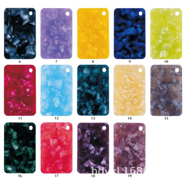 Fluorescent Glitter Plexiglass Panels PMMA Plexiglass Sheets 4x8