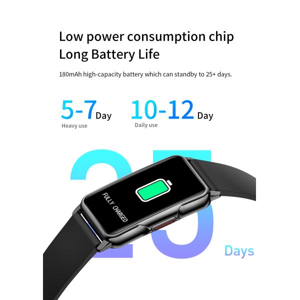 Eraysun 2025 New Smart Watches Ladies Message Push Pressure Tracker Sport Bracelet Waterproof Men Women Smartwatch