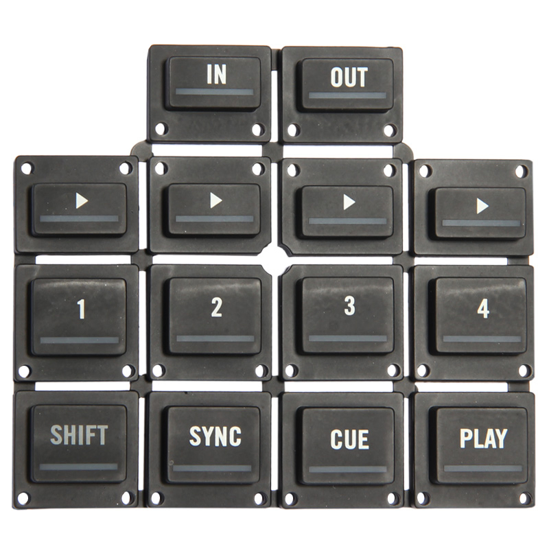 Key Board Touch Panel Keypad Silicone Rubber Product