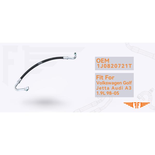 1J0820721T For 98-05 Car Aircon Hoses VW Golf Jetta Audi A3 1.9L