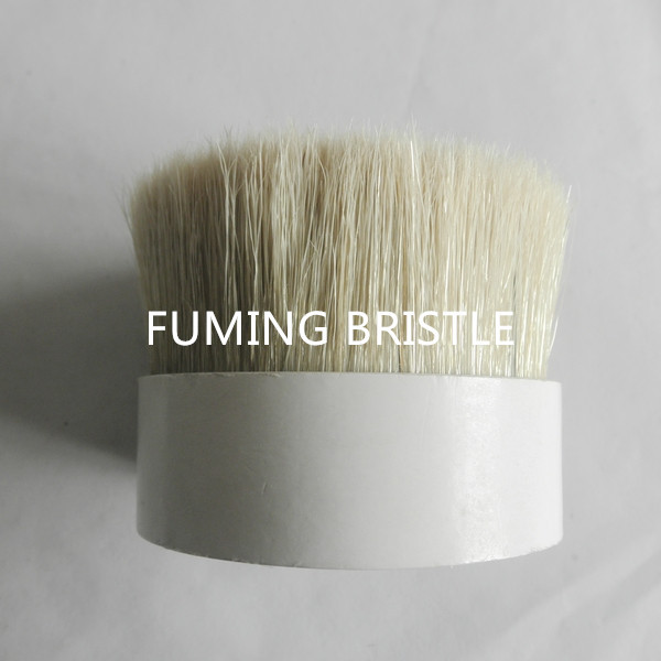 90% 64mm high quality china soft white hog's hair
