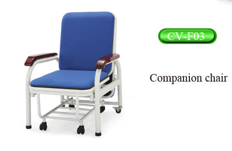 Chaise de première qualité de compagnon de similicuir d'éponge, chaise d'examen