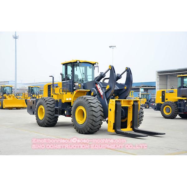 25 Ton Stone Forklift Front 178KW Construction Wheel Loader