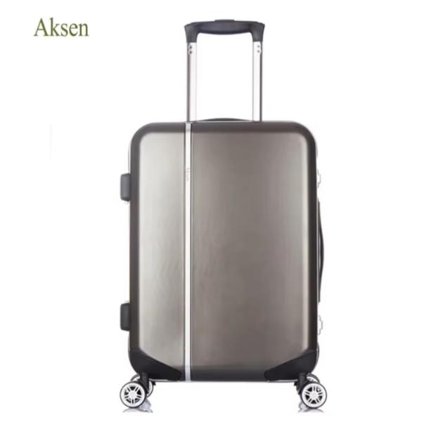 Maletas transparentes de tranvía de cristal resistentes al agua en colores rojo/azul/plata/gris para necesidades de viaje resistentes al agua