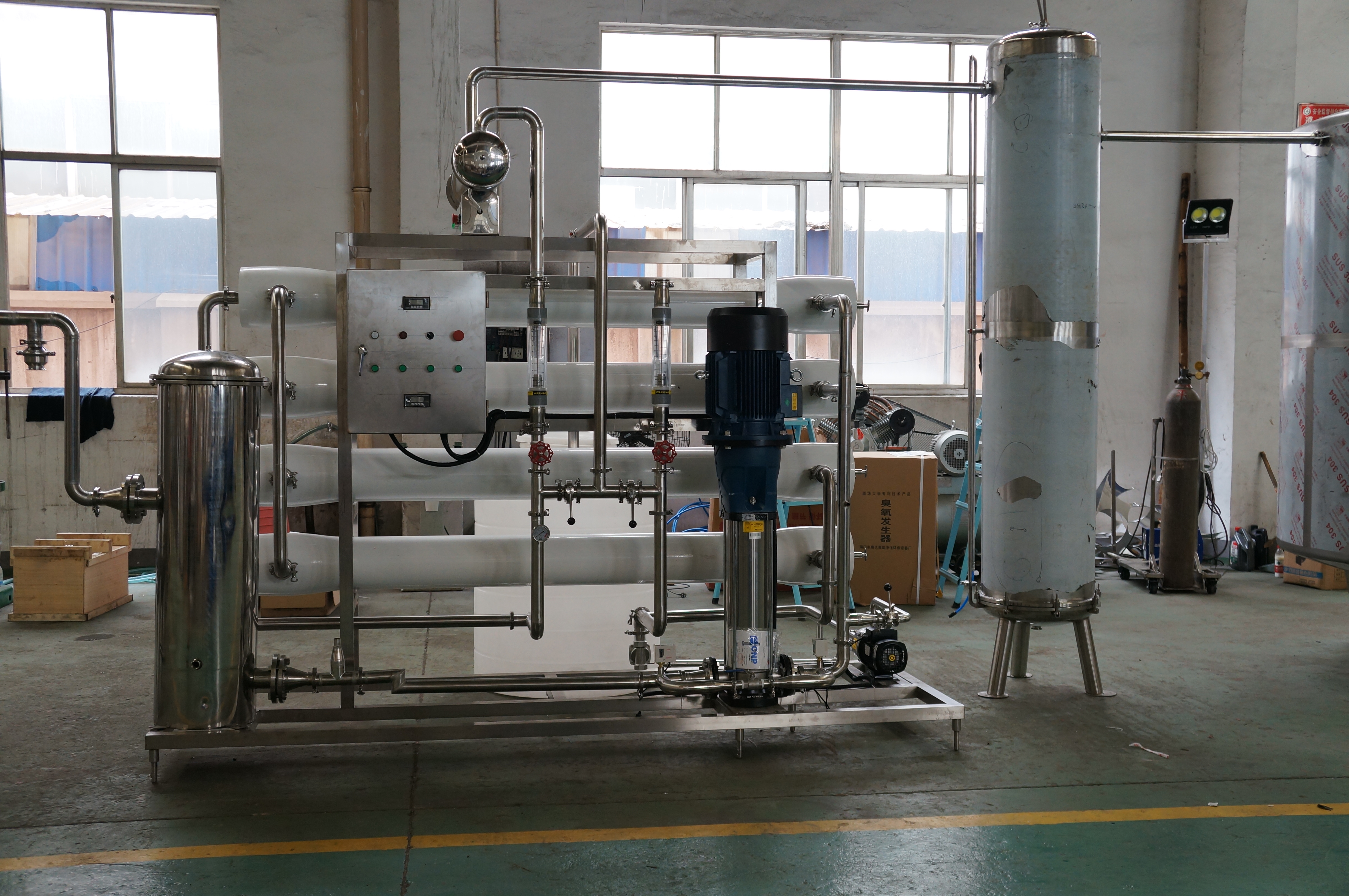 Система Ro 50000LPH для промышленной пользы/промышленной машины обратного осмоза