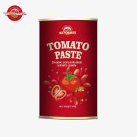 140g de pâte de tomate en conserve avec certification QS exceptionnellement pratique