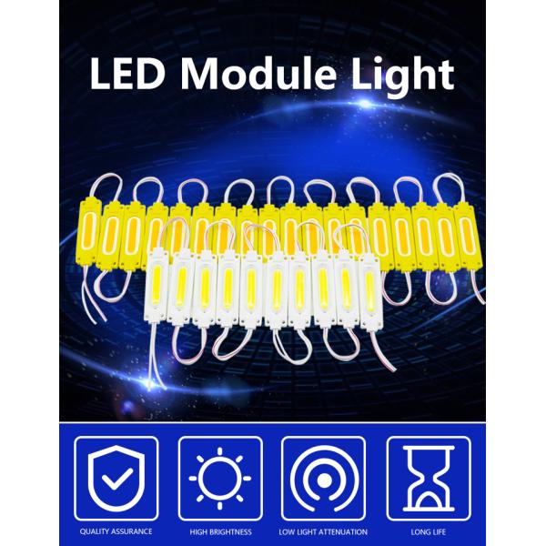 High Bright Yellow White Waterproof Decorative COB LED Module 12V 24V