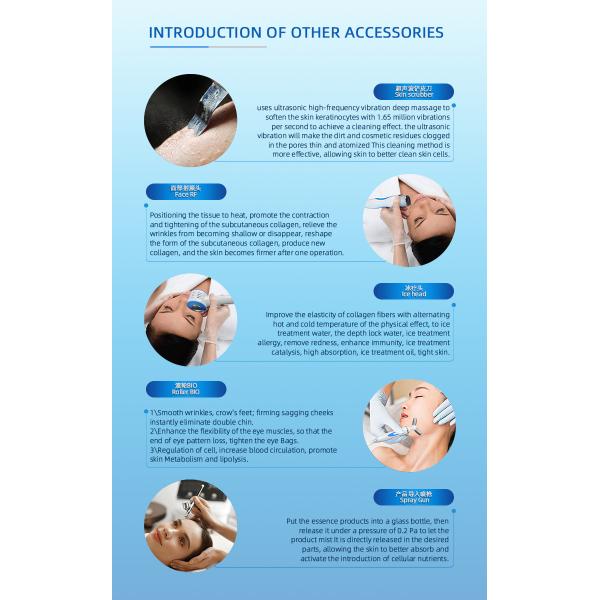 6 In 1 Photon Light Therapy Machine PDT Hydrafacial Care Beauty Device