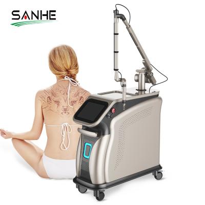 New Product 1064Nm 532Nm Vertical Pico laser Tattoo Removal Machine Picosecond Q-Switched Nd Yag Laser Machine