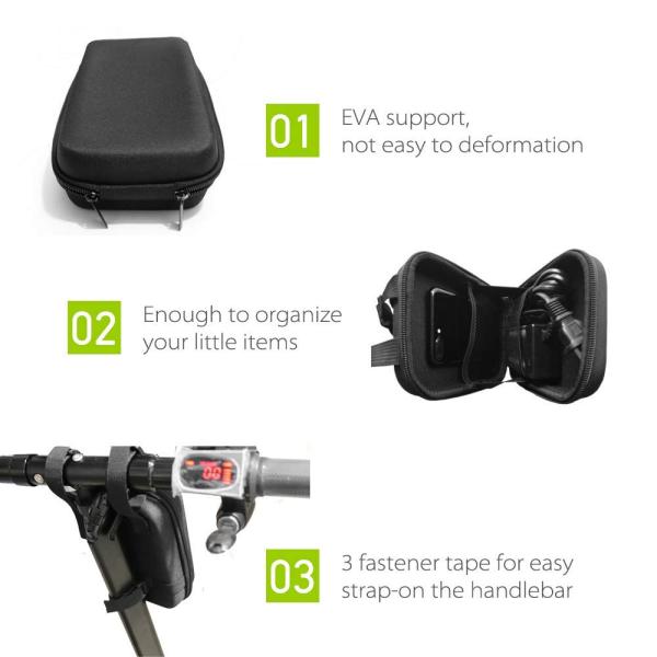 8.5x5.4x3.1inches Electric Scooter Bag EVA Surface