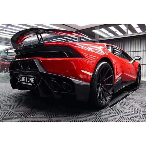 For Lamborghini LP580 LP610 Carbon Fiber Body Kit LP580 LP610 Upgraded MSY Style Front Lip Diffuser Spoiler Side Skirt