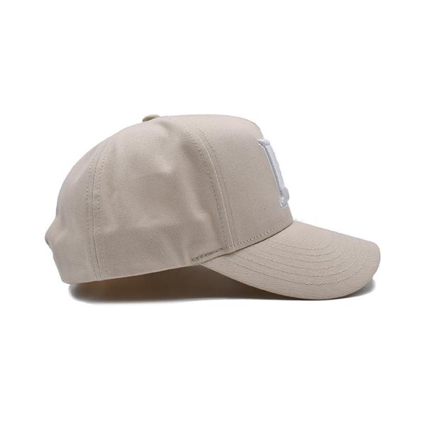 Мода унисекс Металлический пластырь Вышитые бейсбольные шапки Хлопковая спортивная шляпа