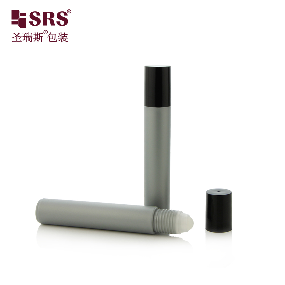 15ml Custom Printed PP Plastic Roller Bottle Empty Roll On Container for Perfume Essential Oil Cosmetic Brand Production