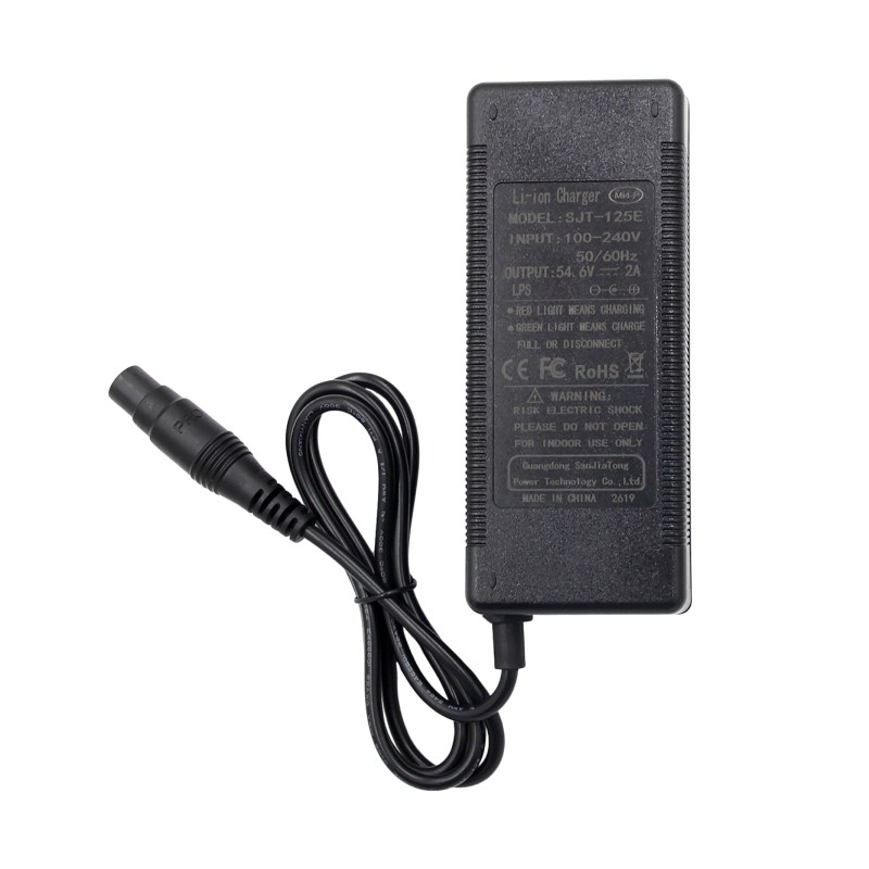 54.6 V 2A Li-ion Battery Charger with Overcurrent Protection for Electric Scooters Power Supply