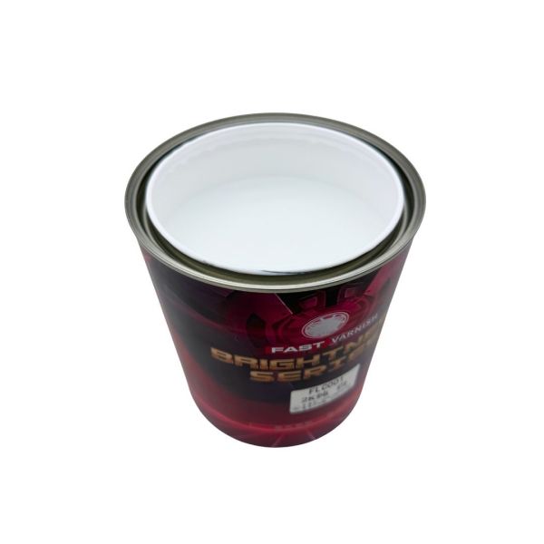 Pure White 2K Automotive Paint Automotive Basecoat Paint 4L For Professional Refinishing
