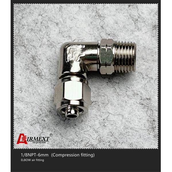 One Touch Tube Quick Connect Air Fittings 1/8NPT-6mm Air Spring Parts