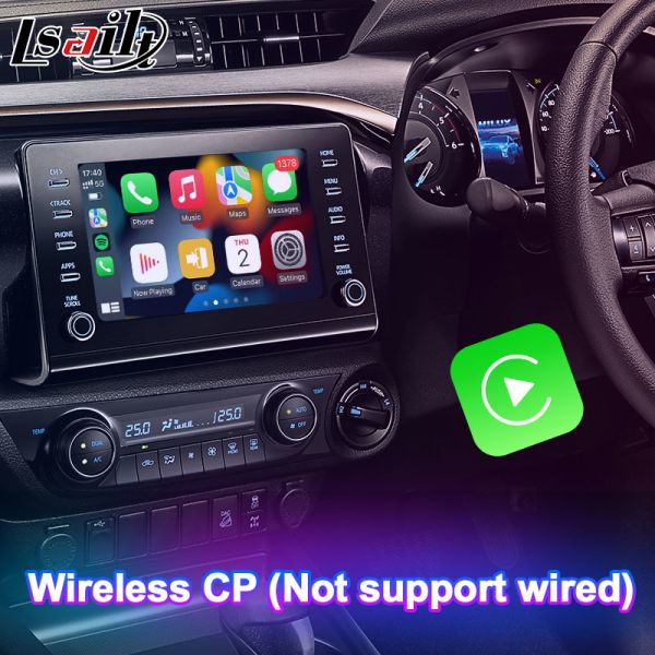 Lsailt Android Navigation Multimedia Video Interface for 2019-Present Toyota Hilux
