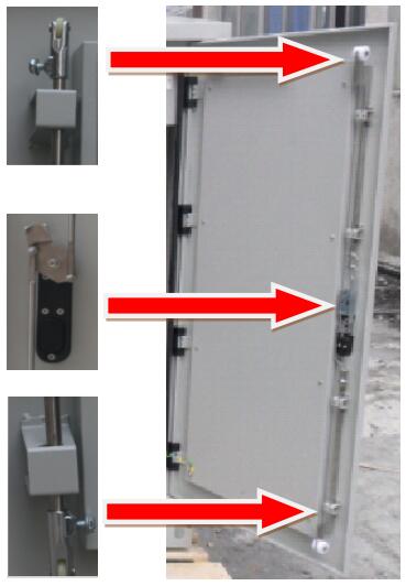 El panel de bocadillo de acero galvanizado integró el gabinete al aire libre de las telecomunicaciones para la estación base con el aire acondicionado, UPS