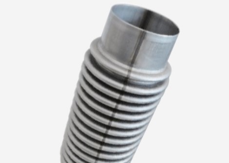 OEM 63mm Auto Exhaust Flex Pipe SS201 Material