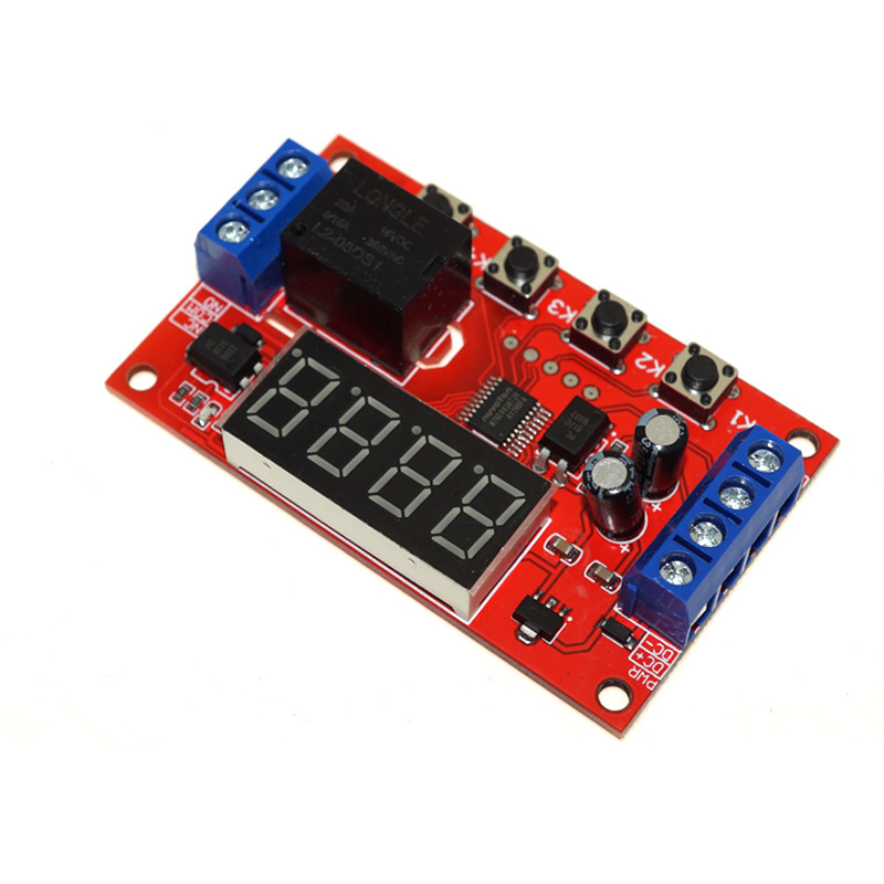 Модуль реле времени задержки DC 5V 12V 24V OKYSTAR