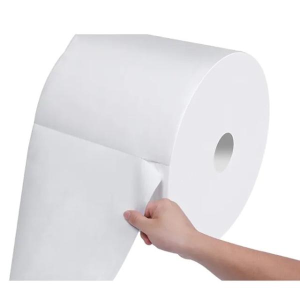 Tissu industriel ISO blanc pour travaux lourds polyvalent 33-125 gm