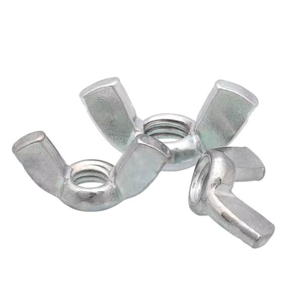 Carbon steel Wing nut, Fasteners Parts Hurrican Screws Hand Twist Tighten Ear Butterfly Nut