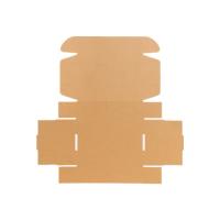 Boîte à chaussures brasée pliable Kraft Indestructo Mailers 6x4x2 Pour l'emballage des vêtements